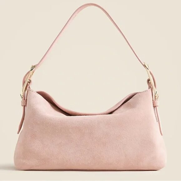 J. Crew Berkeley Suede Shoulder Bag - NWT - Picture 1 of 7